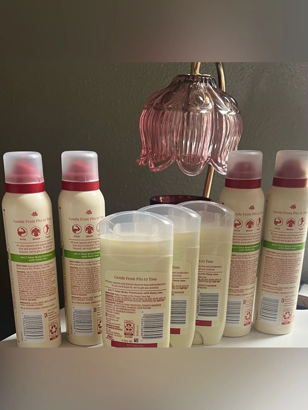 Old Spice Total Body Deodorant Bundle of 7 Total Fiji Scented Al Are Brand New!